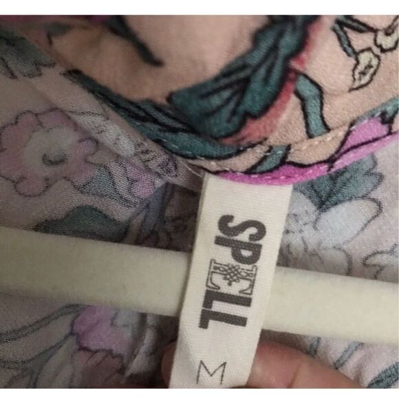 Spell Sayulita Dress Musk-Size MEDIUM - Picture 12 of 16